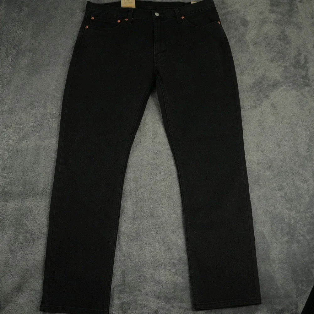 Levi's 511 Jeans Mens 36x30 Black Slim Fit Stretch‎ Denim Classic Casual Grunge